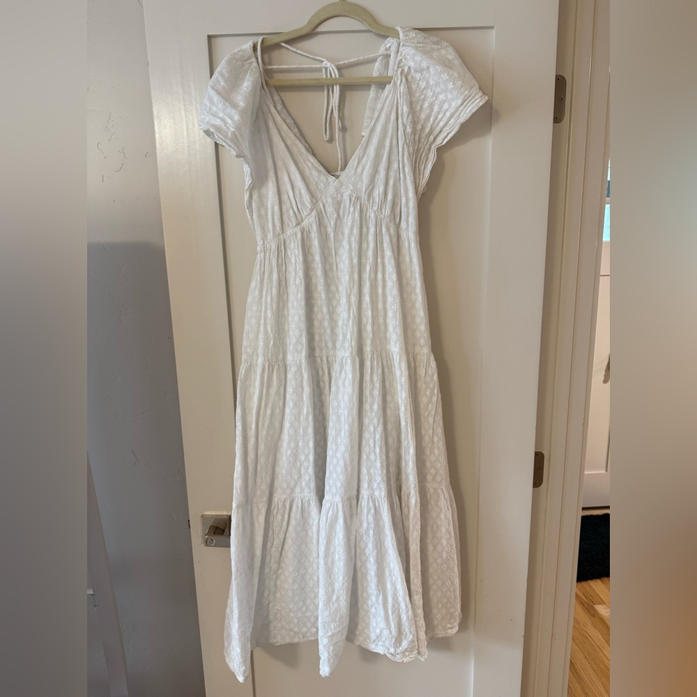 Elegant Madewell White Summer Dress